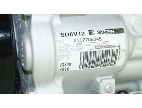 AC Compressor CITAN NISSAN CUBE JUKE RENAULT CLIO III KANGOO 8200953359