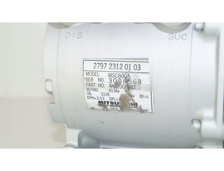 TATA INDIGO 02- 1.4 279723120103, AKC200A087 KOMPRESOR