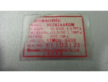 AC Compressor MAZDA 323F 626 PREMACY H12A1AA4DM