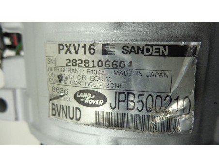 LAND ROVER RANGE ROVER III 02- 4.2 4.4 JPB500210 PXV16-8636 SPRĘŻARKA