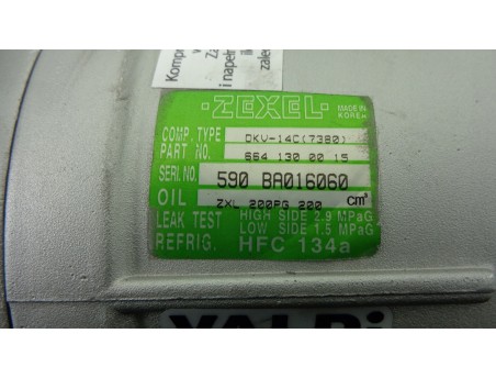 Klimakompressor DAEWOO SSANGYONG ACTYON KORANDO MUSSO 6641300015